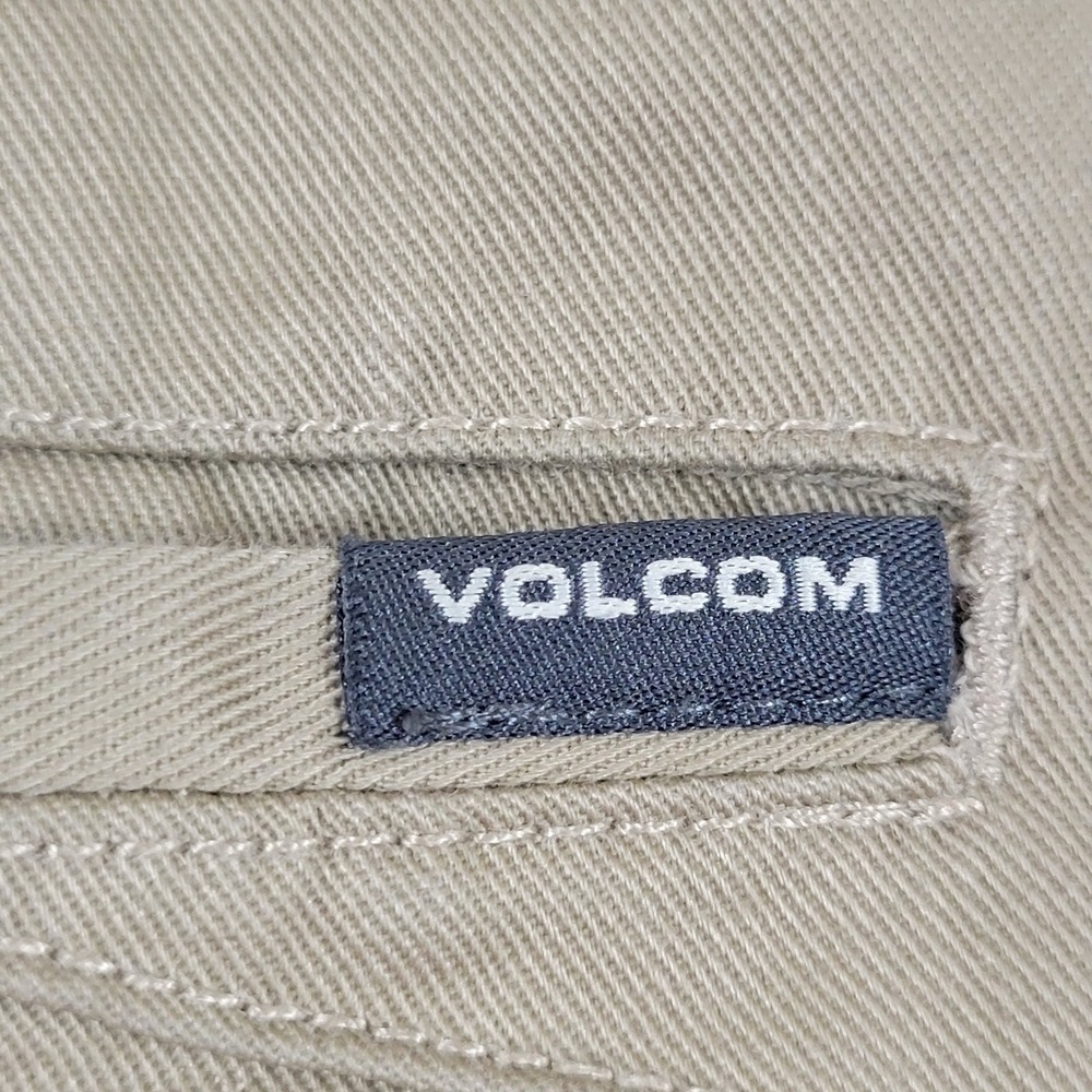 Volcom Chino Shorts Mens Size 32 Tan Excellent Corpo Class Twill Skateboard - Picture 7 of 8